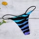thumbnail image 2 of Gibobby Ropa interior bikini elástica para mujer Bragas cintura cómodas con estampado tanga sexy para mujer（Café， XL), 2 of 4