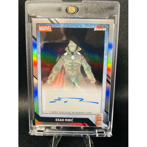 2026 Topps Finest Fantastic Four 65th Anniversary Doctor Doom Esad Ribić Auto #CB-ER Trading Card