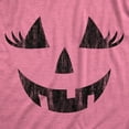 thumbnail image 2 of Womens Wacky Wendy Pumpkin T Shirt Funny Halloween Jack O Lantern Crazy Smile Tee for Ladies Womens Graphic Tees, 2 of 9
