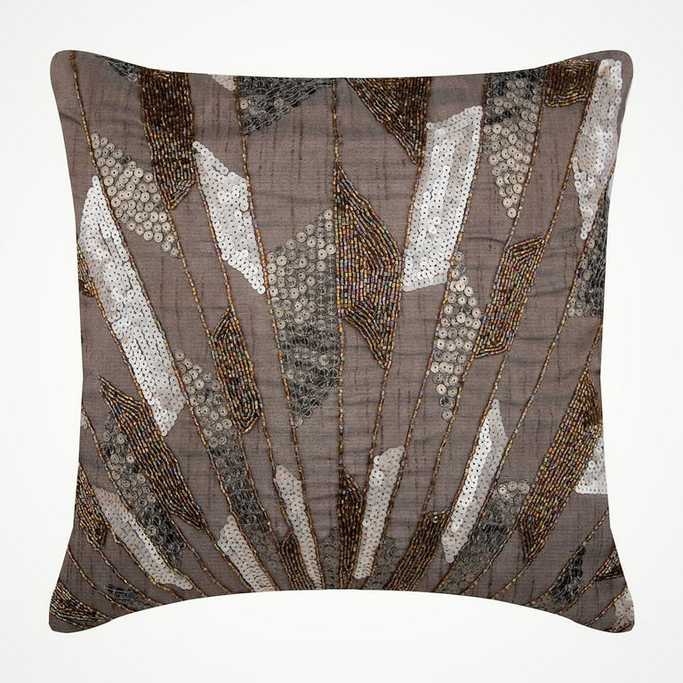 Euro Pillow Light Brown Euro Pillow Covers 26x26 inch 65x65 cm