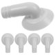 thumbnail image 2 of Conector de manguera de drenaje de CA, 5 uds., codo, manguera de drenaje de aire acondicionado, accesorios de aire acondicionado, 2 of 5
