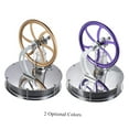 thumbnail image 4 of Labymos Low Temperature Stirling Engine Motor Model Heat Steam Education Toy DIY Kit, 4 of 8
