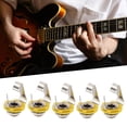 thumbnail image 4 of Enchufe de montaje en panel TRS para bajo  de sonido avanzada resistente al desgaste uso múltiple conector de entrada estéreo para guitarra para conector de 635 mm y ANGGREK Otros, 4 of 8