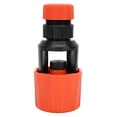 thumbnail image 1 of Hose Connector, Stable Performance Tight Thread Tap Pipe Connector, Safer Use  Sealing  Flexibility No Leakage For Home Office Orange, 1 of 8