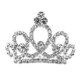 thumbnail image 4 of 2x Small Tiara with Comb - Gold, 4.7 X 4.4 X 3.5 Cm, 4 of 8