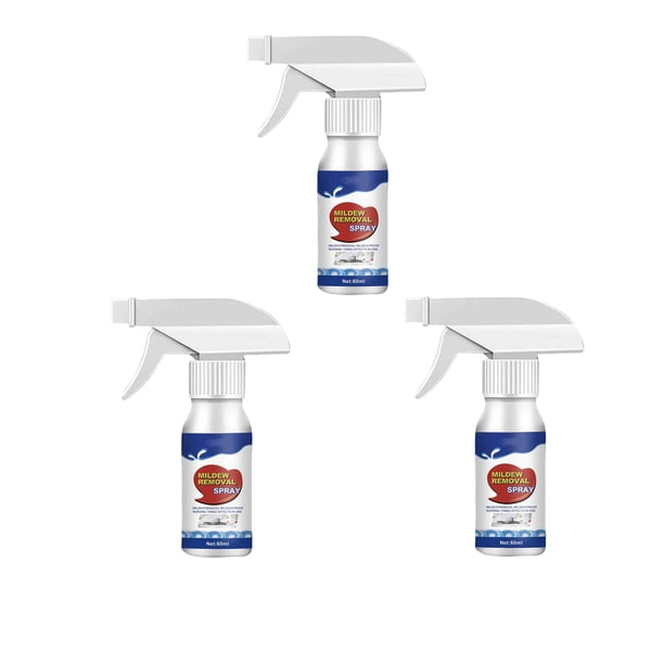 Eliminador de moho en paredes, herramientas de limpieza para el hogar, limpiador en aerosol de 60 ml.
