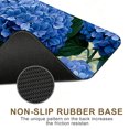 thumbnail image 3 of Desk Mat Large Mouse Pad (35.4 x 15.7 In), Blue Hydrangea Extended Gaming Mousepad with Stitched Edges for Office/Home, 3 of 7