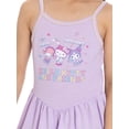 thumbnail image 3 of Hello Kitty and Friends Girls Sleeveless Graphic Romper, Sizes 4-12, 3 of 8