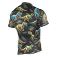 thumbnail image 2 of joogoo Dinosaur Pattern Men's Cycling Jerseys Mountain Bike Short Sleeve Tops M, 2 of 7