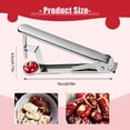 thumbnail image 3 of Clearance Peeler under $20 Stainless Steel Cherry Pitter | High Performance Cherry Pitter | Good Grips Cherry Stone Remover | Quick Coring Of Cherries For Cherry Jam Cake, 3 of 8