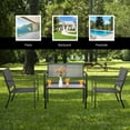 thumbnail image 4 of Gymax 4 PCS Patio Furniture Set Sofa Coffee Table Steel Frame Garden, 4 of 10