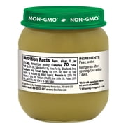 (3 pack) Beech-Nut Stage 2 Baby Food, Sweet Peas, 4 oz Jar