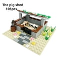 thumbnail image 1 of MOC Farm Ranch Dog Kennel, gallinero, juguetes de bloques de construcción, Animal, maíz, zanahoria, conejo, gallina, huevo, vaca, Toro, cerdo, cobertizo, casa, 1 of 4