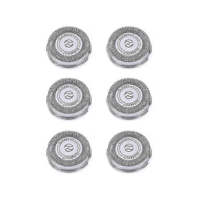 6Pack SH30 Replacement Heads for Series 3000, 2000, 1000 and S738, with Durable Sharp Blades