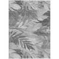 thumbnail image 2 of Addison Rugs Chantille Indoor/Outdoor Transitional Floral Gray Washable Rectangle Rug, 8' x 10', 2 of 6