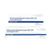 H2 Pharma Miconazole Nitrate Cream USP, 2% Antifungal Cream - 1 oz (28 g)