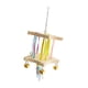 thumbnail image 4 of Swing de pájaro juguete puño colgante colgante puestos de instalación fáciles accesorios de jaula de entretenimiento de aves para hámster, 4 of 9