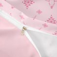 thumbnail image 4 of Erosebridal Pink Aztec Twin Bedding for Girls, Rustic Lodge Cabin Cow Skull Duvet Cover Set, Pink Reversible 2pcs, 1 Duvet Cover and 1 Pillowcase (No Comforter), 4 of 6