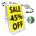 thumbnail image 2 of Sale 45 Percent Off (24" X 36") Deluxe A-Frame Signicade, Includes 2 Removable Panels & Stand, 2 of 4