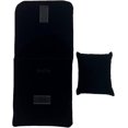 thumbnail image 4 of UnionPlus Travel Watch Storage Organizer Pocket, Selected Velvet, Including Soft Large Watch Pillow, Black, 4 of 7