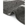 thumbnail image 7 of Unique Loom Trellis Frieze Collection Area Rug - Rounded (5' Octagon Dark Gray/Ivory), 7 of 7