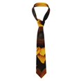 thumbnail image 1 of Balery Vibrant Sunflower Blooms Corbata Clásica de Seda para Hombre, Corbata Tejida Jacquard, Corbatas Formales para Negocios y Bodas, 1 of 7