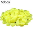 thumbnail image 2 of Xinyolin 50Pcs Glow in Dark Garden Pebble Walkway Aquarium Luminous Stone Fish Tank Decor, 2 of 8