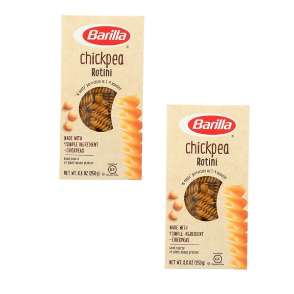 ( 2 Pack ) Barilla Chickpea Rotini Pasta 8.8 Oz. Box