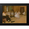 thumbnail image 2 of Degas, Edgar 18x14 Black Modern Framed Museum Art Print Titled - The Dancing Class, 2 of 5