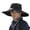 Black, variant on gcong Solar Fan Hat, Wide Brim Solar Fan Outdoor Fishing Hat Sun Hat for Men Women Fishing Hats, UPF 50+