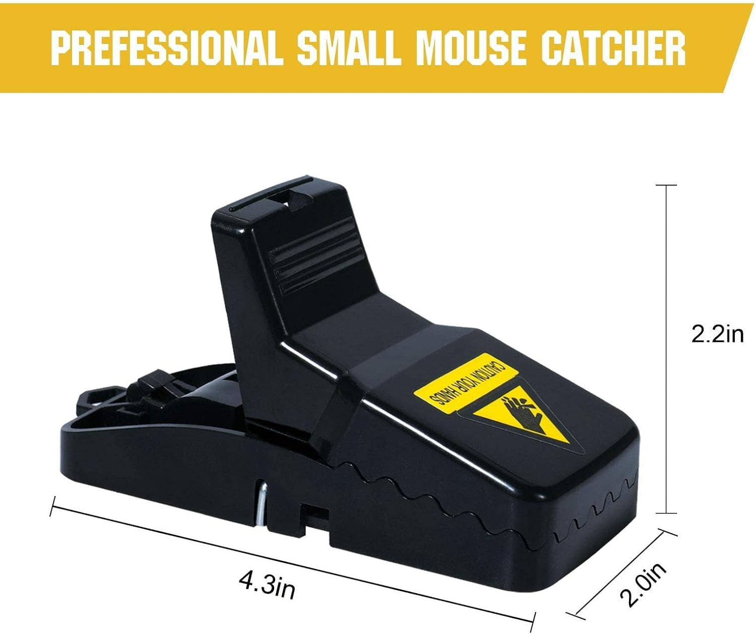 Gleam Adorn 20 Pack Mouse Traps Indoor for Home,Mice Traps for House,Reusable Mouse Trap That Work,Small Mice Catchers for Home Indoor, Quick Set Mousetraps Effective