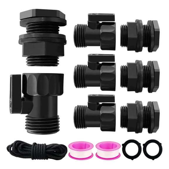 Two Way Valves Extender 3/4inch Garden Hose Quick Connect Valves Splitter Outdoor Faucet Accessories Easy Installation