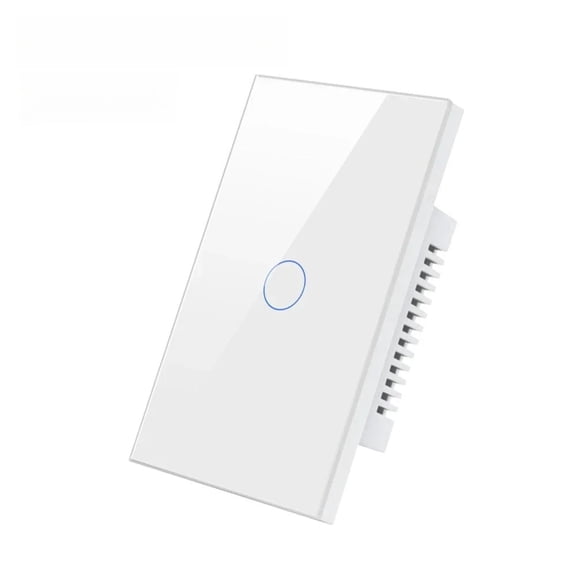 Melery Tuya Zigbee Smart Light Switch Neutral Wire Optional Touch Sensor Tempered Glass Panel Remote Control Works with Smart Home Assistants