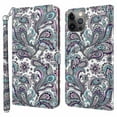 thumbnail image 1 of Wallet Case For iPhone 15 Pro,3D Pattern Printing PU Leather Stand Phone Cover with Strap, 1 of 5
