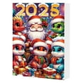 thumbnail image 2 of chaungfeng 2025 Christmas Advent Calendar, 24-Day Cartoon Dragons Theme Countdown Calendar Acrylic Nativity Pendants Set, Countdown to Christmas with Hanging Ornaments for Xmas Tree Decor, 2 of 5