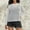 White, variant on Women's Long Sleeve Sweaters Hollow Out Loose Crewneck Lightweight Crochet Cutout Fishnet Pullover Knitwear