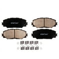 thumbnail image 3 of Detroit Axle - Front Brake Pads for Toyota Corolla RAV4 Matrix Prius V, Scion xB xD Pontiac Vibe Lexus HS250h Ceramic Brake Pads w/ Hardware Replacement, 3 of 7