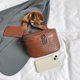 thumbnail image 4 of Riñonera con estampado tejido Bolso Mujer Fanny Pack Trenza Satchel con Correa para Guitarra Desplazamientos Marrón, 4 of 8
