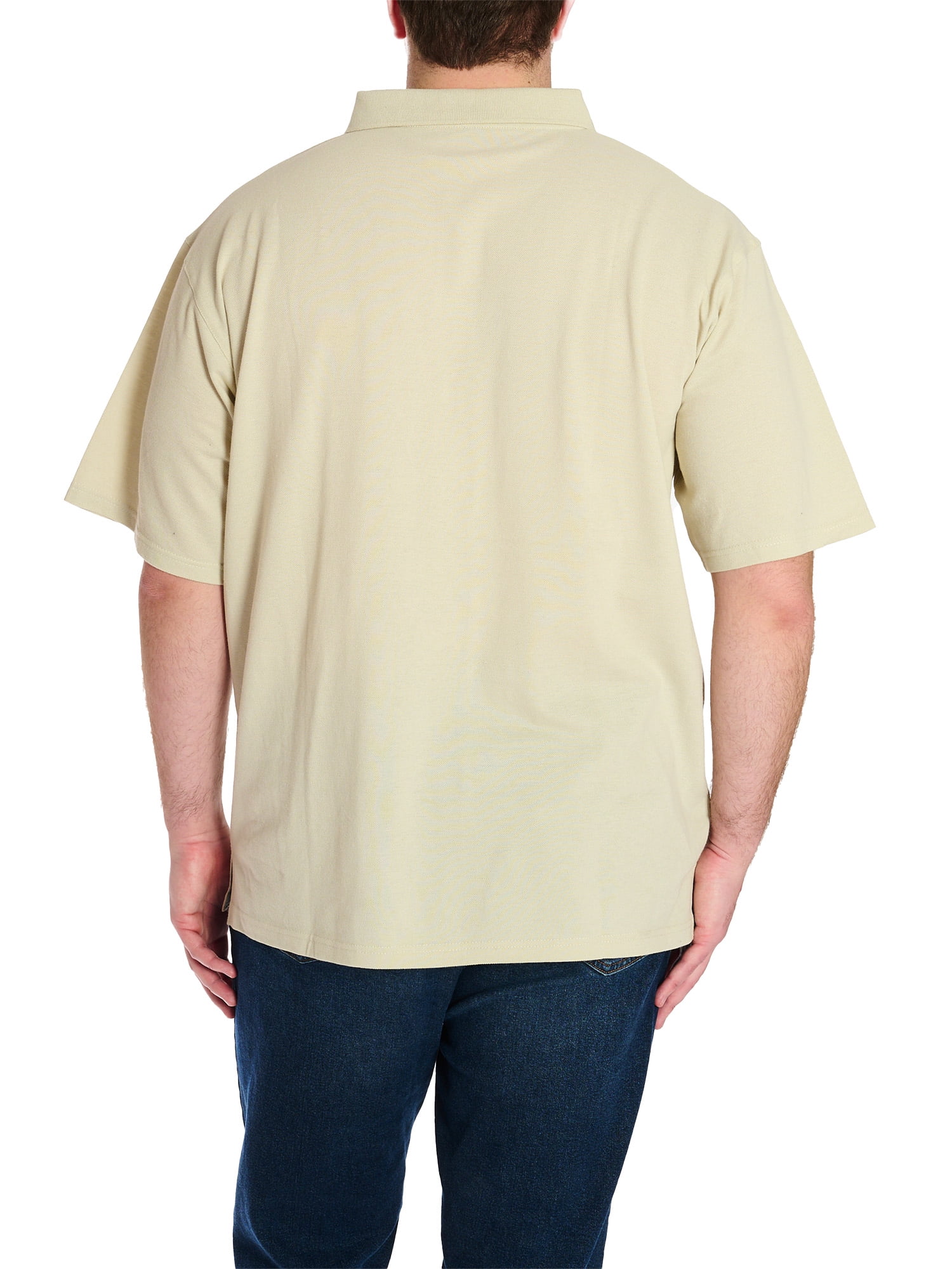 Wrangler Men's Big and Tall Polo Shirt ,Big sizes up to 6XL and Tall sizes up to 5XT