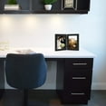 thumbnail image 6 of Golden State Art 2-Opening 5x7 Black Hinged Picture Frames with Real Glass, 1-Pack, 6 of 8