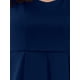thumbnail image 5 of VESTIDOS DE MUJER INSPIRE CHIC Cuello Corazón Sin Mangas Cóctel A-Line Plisado Maxi Vestido S Azul Oscuro, 5 of 5