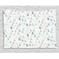 thumbnail image 1 of Farmhouse Decor Tapestry, Big Droplets Motif Filled with Ornate Lines and Dots Cute Urban Life Home Decor, Wall Hanging for Bedroom Living Room Dorm Decor, 60W X 40L Inches, Multi, by Ambesonne, 1 of 2
