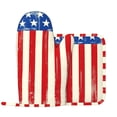 thumbnail image 2 of Honeii America Flags2 patten Oven Mitts and Pot Holders Sets, Baker Oven Mitts, Mittens for Kitchen Decor, Baking Lover over Gloves Gifts, 2 of 7