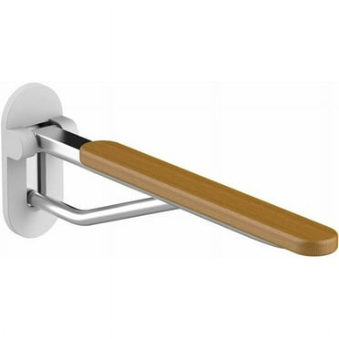 Foldable Grab Bar for Wall-Mounted Toilets, Liftable Disabled Toilet Safety Bar, Folding Bathroom Toilet Handle for Disabled, Elderly, Pregnant