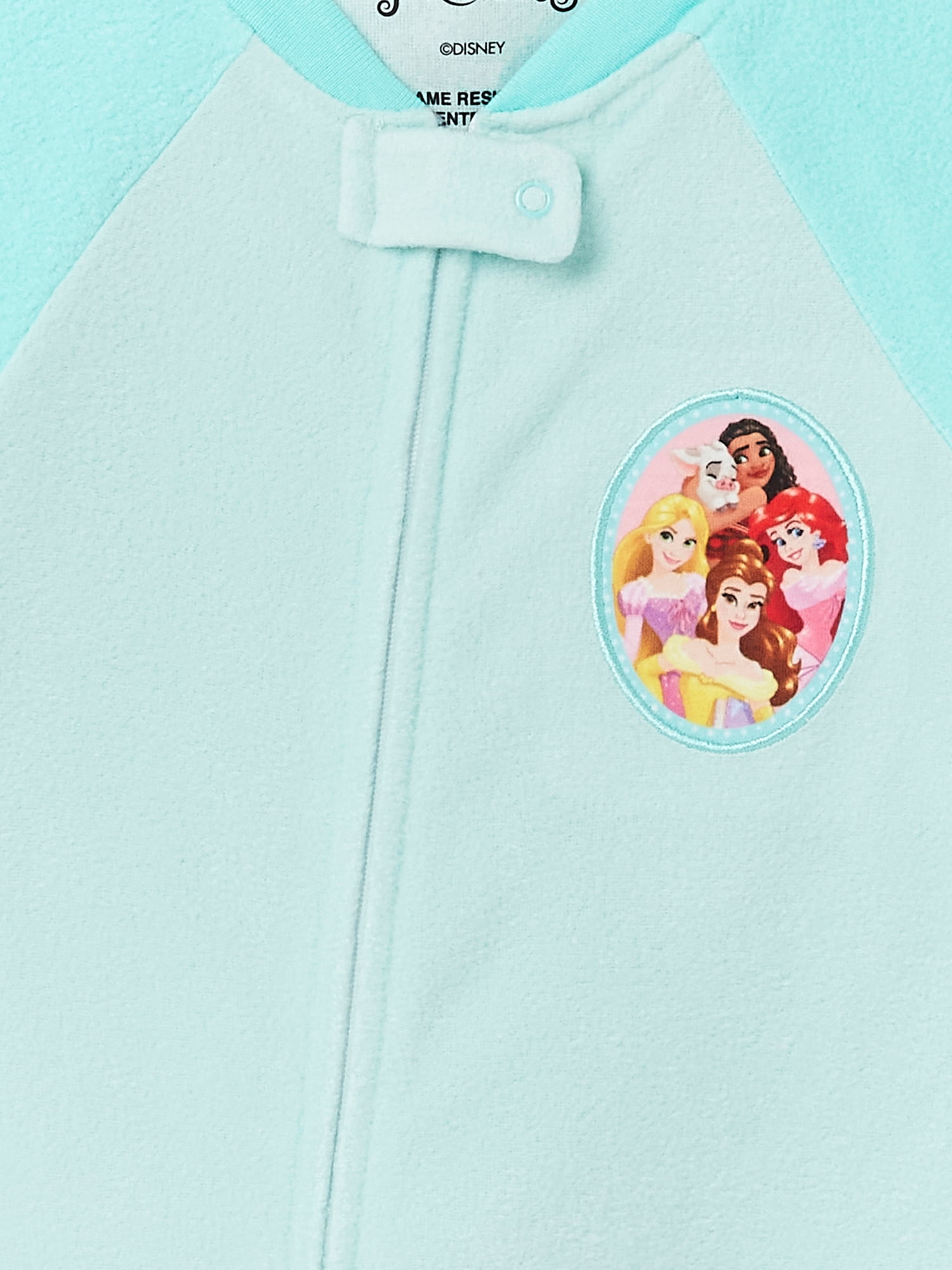 Disney Princess Toddler Girls Pajama Blanket Sleeper, 2-Pack, Sizes 2T-5T