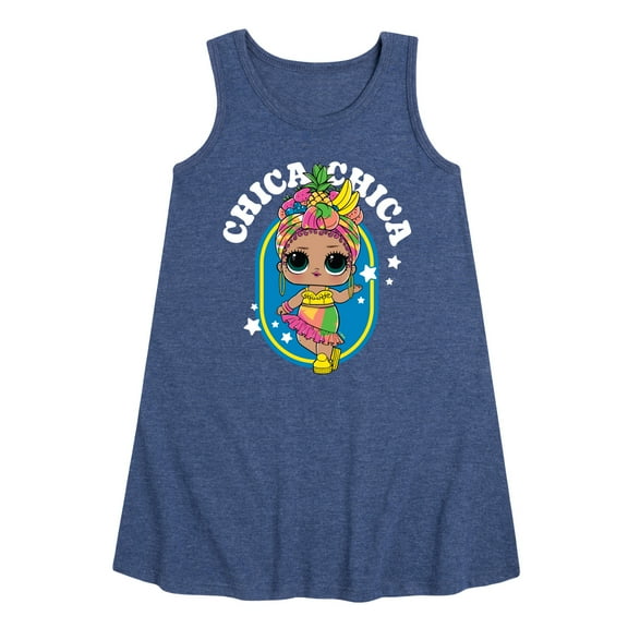 LOL Surprise! Dolls - Chica Chica Tropical - Toddler & Youth Girls A-line Dress