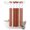 Rust Red, White, Red, variant on No Hook Shower Curtain, Vintage Rust Red Striped Shower Curtains for Bathroom with See Through Top Window, Farmhouse Modern Stripes Boho Waterproof & Washable Bath Curtain Stand Up Stall 36"x72"