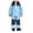 Sky Blue, variant on Snowsuit Kids Winter Boys Girls Windproof Warm Ski Jacket & Pants Sets Outdoor Sports Snowboarding Waterproof 2-Piece