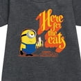 thumbnail image 2 of Despicable Me Minions - Only Here For The Eats - Toddler & Youth Girls Fleece Dress, 2 of 4