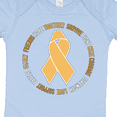 thumbnail image 4 of Inktastic Word Circle-childhood Cancer Awareness Boys or Girls Baby Bodysuit, 4 of 5